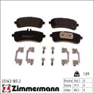ZIMMERMANN Bremsbeläge 25163.185.2