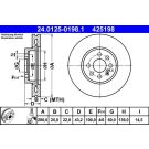 Bremsscheibe 24.0125-0198.1