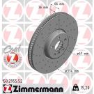 Bremsscheibe VA Sport BMW 3,5,6,7,8,X7 15 SPORT Z 150.2955.52