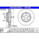 Bremsscheibe 24.0127-0103.1