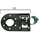 Steckdosenhalteplatte für Kugelstange mit DM 32mm 415733.001