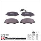 ZIMMERMANN Bremsbeläge 25172.180.1