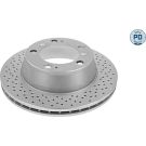 Bremsscheibe Porsche T. 911 3,4-3,8 97-08 MEYLE-PD: Advanced performance and design 483 523 0002/PD