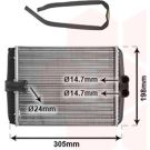 VAN WEZEL Wärmetauscher, Innenraumheizung 30006250