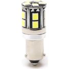LED Metallsockel 100% Canbus H6W Bax9s 15x 3030 SMD Weiß 134