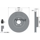 Bremsscheibe PRO+ 92294305