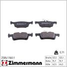 ZIMMERMANN Bremsbeläge 25841.160.1