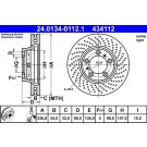Bremsscheibe 24.0134-0112.1