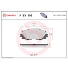 BREMBO Bremsklötze VA P 83 106