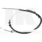 Seilzug, Feststellbremse Fiat T. Doblo Cargo 01-06 Pr 9023158