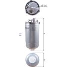 MAHLE Kraftstofffilter KL 157/1D
