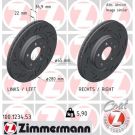 ZIMMERMANN Bremsscheibe 100.1234.53 BLACK Z