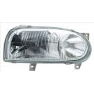 Scheinwerfer R H1/H1 +/-LWR VW GOLF III GT/GTI/VR6 8,91-7,97 7222,513,6