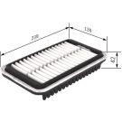 Luftfilter F 026 400 418