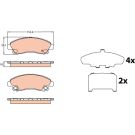 Bremsklötze HA GDB3644