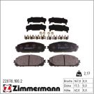 ZIMMERMANN Bremsbeläge 22070.180.2
