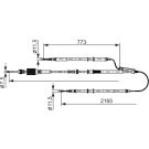 Handbremsseil OPEL Insignia 08-17 1987482806