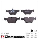 ZIMMERMANN Bremsbeläge 23474.195.1
