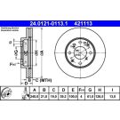 Bremsscheibe 24.0121-0113.1