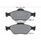 Bremsbelagsatz Ford P. Fusion 02 2360406