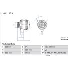 Lichtmaschine SAAB 9-3,9-5,9-3X 0 986 049 000
