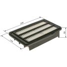 Luftfilter HONDA Civic X,CR-V 15 F 026 400 579