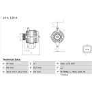 Lichtmaschine RENAULT Scenic 0 986 049 650