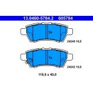 Bremsbelagsatz Nissan T. Pathfinder 2.5 Dci 4Wd 05 13.0460-5784.2