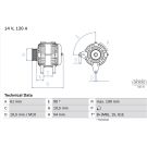 Lichtmaschine BMW 3,5 Serie 0 986 044 841