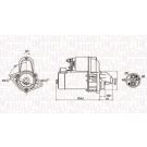 MAGNETI MARELLI Anlasser 063721257010