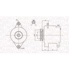 MAGNETI MARELLI Generator 063731615010