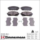 ZIMMERMANN Bremsbelagsatz, Scheibenbremse 25725.155.1