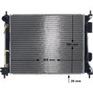 MAHLE Kühler, Motorkühlung CR 2269 000S BEHR
