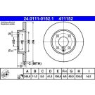 Bremsscheibe Opel P. Corsa 1.0-1.2 00-09 24.0111-0152.1