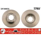 Bremsscheibe Iveco T. Daily 06- 35C14/16/18 TRW SINGLE DF4985S