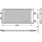 DENSO Kondensator, Klimaanlage DCN05104