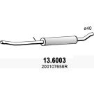 Mittelschalldämpfer 13.6003