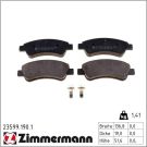 ZIMMERMANN Bremsbeläge 23599.190.1