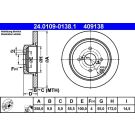 Bremsscheibe Toyota T. Corolla 1.4-1.6 Vvt-I 02-07 24.0109-0138.1