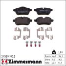 ZIMMERMANN Bremsbeläge 24559.180.2