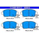 Bremsbelagsatz Toyota P. Corolla/Iq/Prius/Yaris 1.0-1.6 Vvti 99 13.0460-5810.2