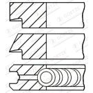 GOETZE ENGINE Kolbenringsatz 08-438300-00 Goetze Diamond Coated® LKZ-Ring®