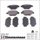 ZIMMERMANN Bremsbeläge 23934.180.1