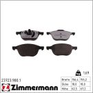 ZIMMERMANN Bremsbeläge 23723.980.1 rd:z