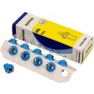Glühlampe Bax 12V/1,2W 8,5D Blau (Mit Kunststoffkoch) 10Stk. (Ohne Ece) 170293000