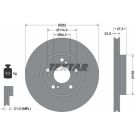 Bremsscheibe Honda P. Crv 92128400
