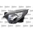 Scheinwerfer R H4 +LWR -MOT SCHW/CHR VALEO PQ RENAULT TWINGO II 1,12-8,14 44758