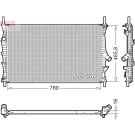 DENSO Kühler, Motorkühlung DRM10124