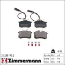 ZIMMERMANN Bremsbeläge 24211.170.2