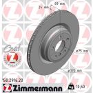 ZIMMERMANN Bremsscheibe 150.2916.20 Coat Z